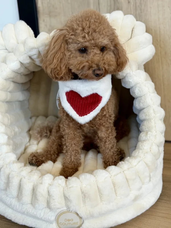 Bandama plush — White Red