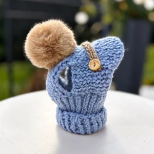 Czapka Alpaca w kolorze Blue Beige