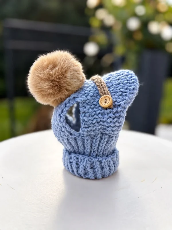 Czapka Alpaca w kolorze Blue Beige
