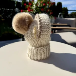 Czapka alpaca — Creme Latte