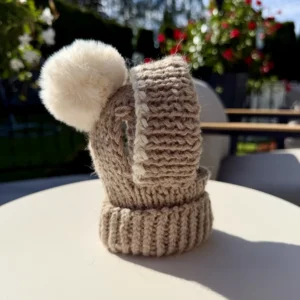 Czapka alpaca — Latte Creme