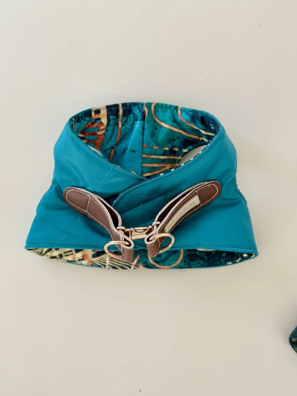 Kamizelka margot — Turquoise