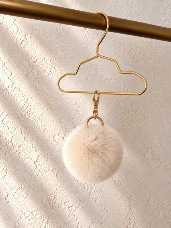 Pompon okrągły – Creme
