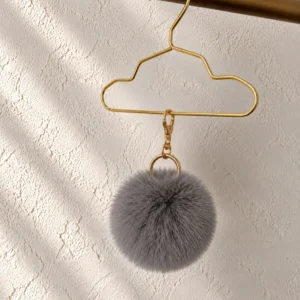 Pompon okrągły – Grey