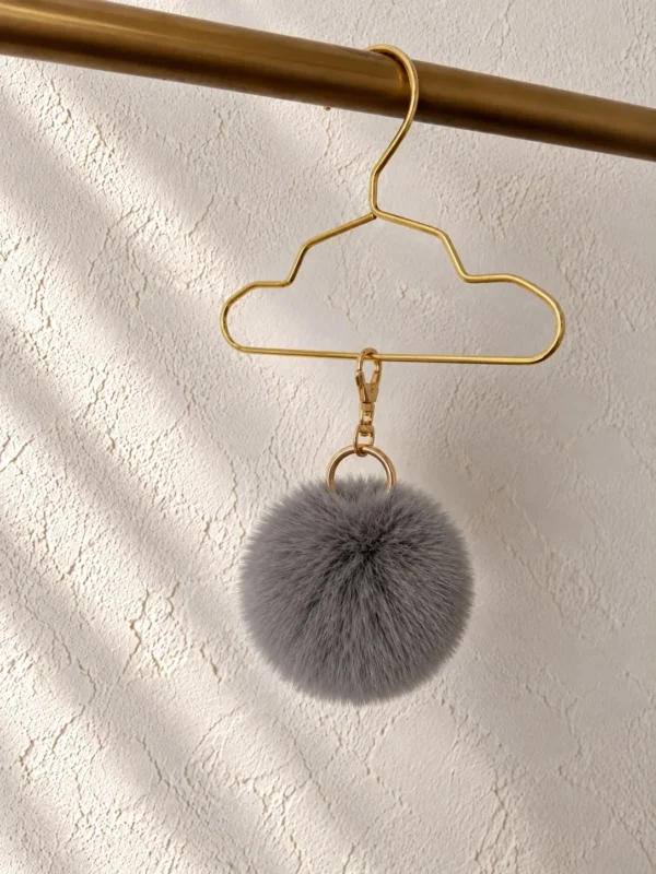 Pompon okrągły – Grey