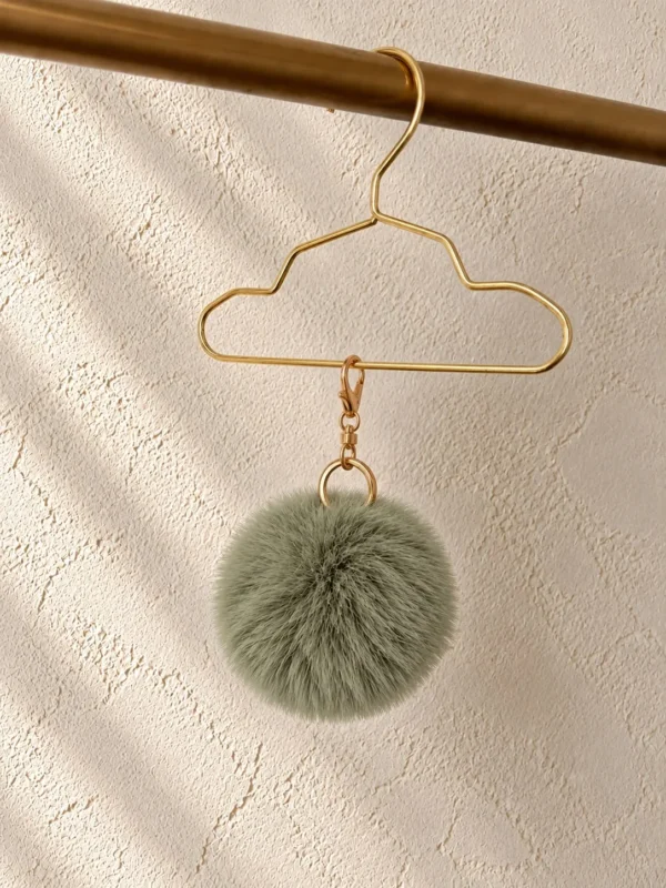 Pompon okrągły – Matcha