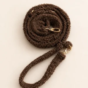 Smycz przepinana teddy — Cocoa