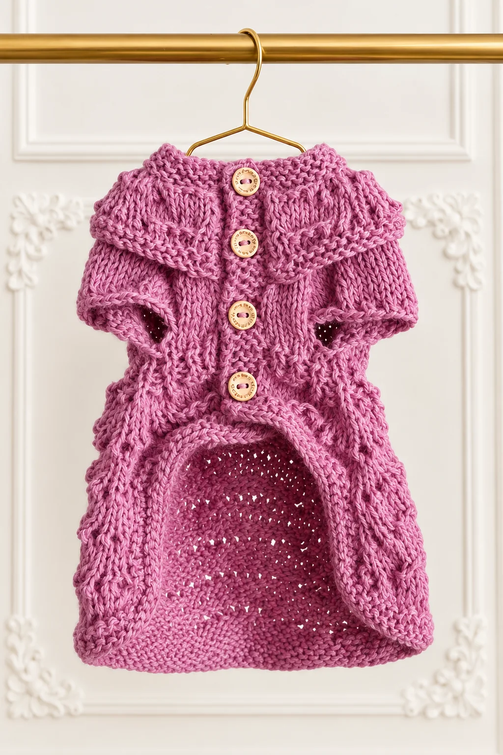 Sweterek z guzikami — Rose