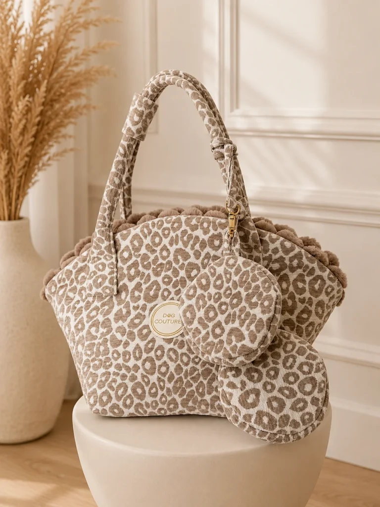 Torba Dog Couture we wzór panterki