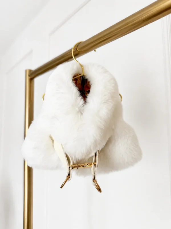 Szelki futerkowe — White